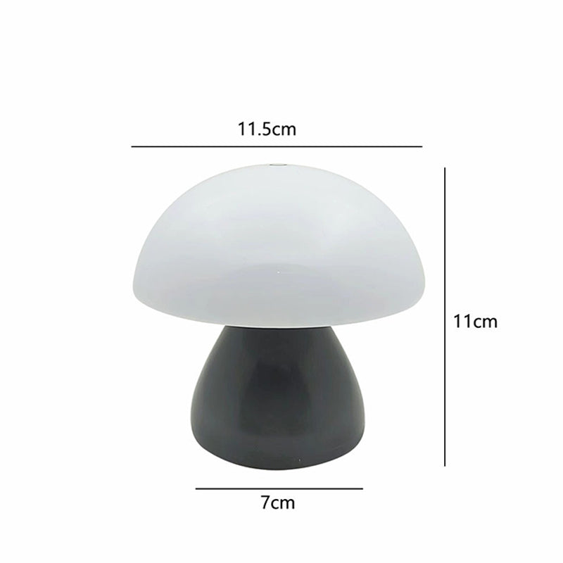 Nordic Mushroom LED Lamp - Touch Control & USB Charging