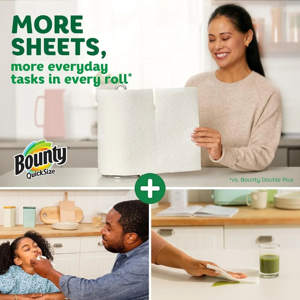 Quick-Size Towels, 16 Family Rolls, Equals 40 Regular Rolls
