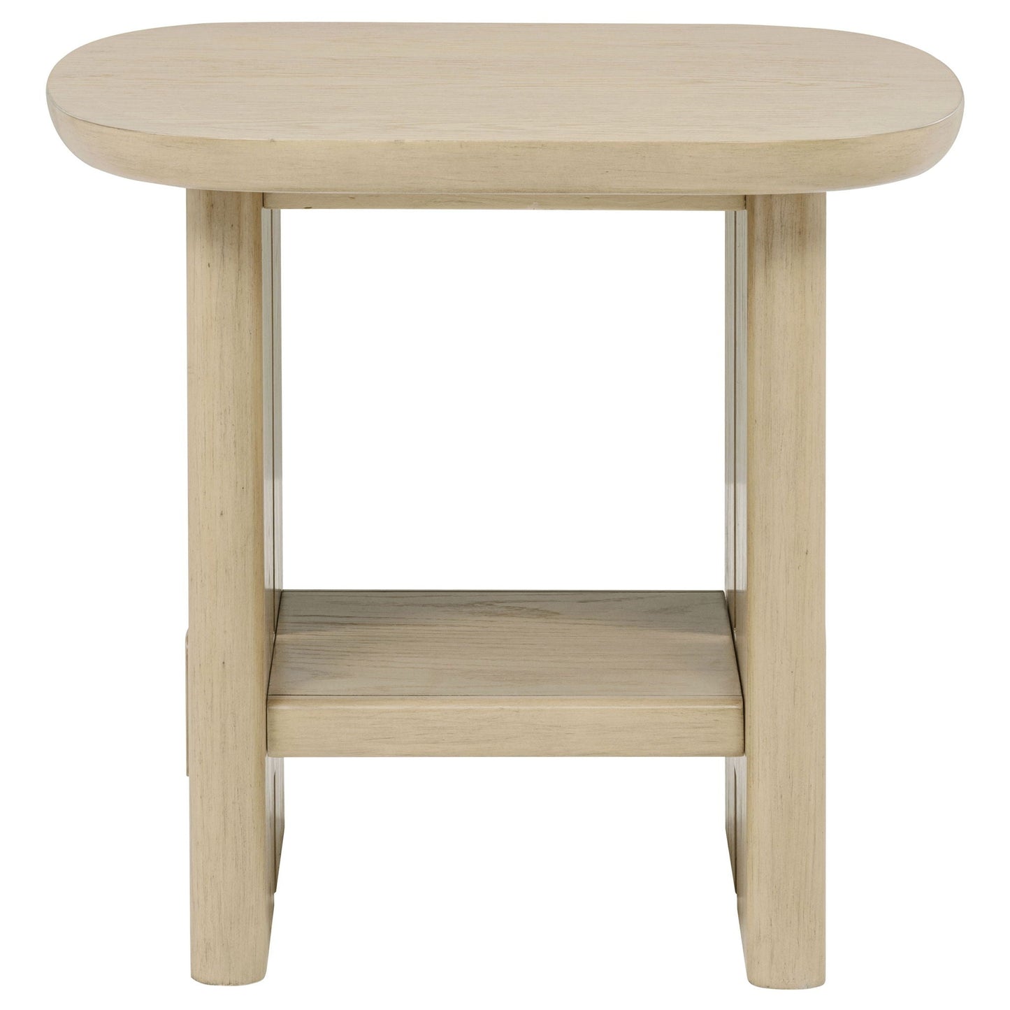 Kailani 3-piece Coastal Coffee and End Table Set Beige Oak
