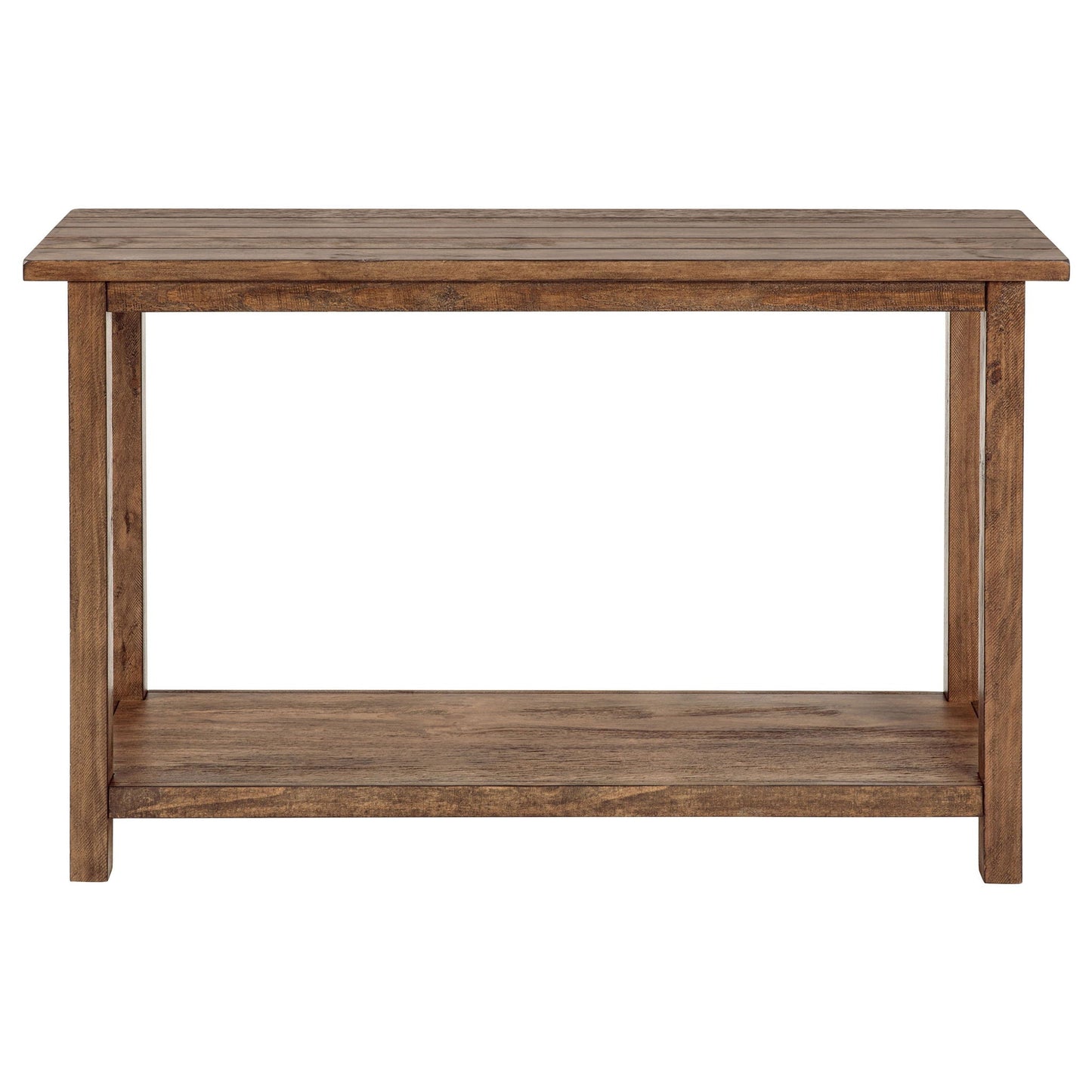 Payne Wood Entryway Sofa Console Table Distressed Brown