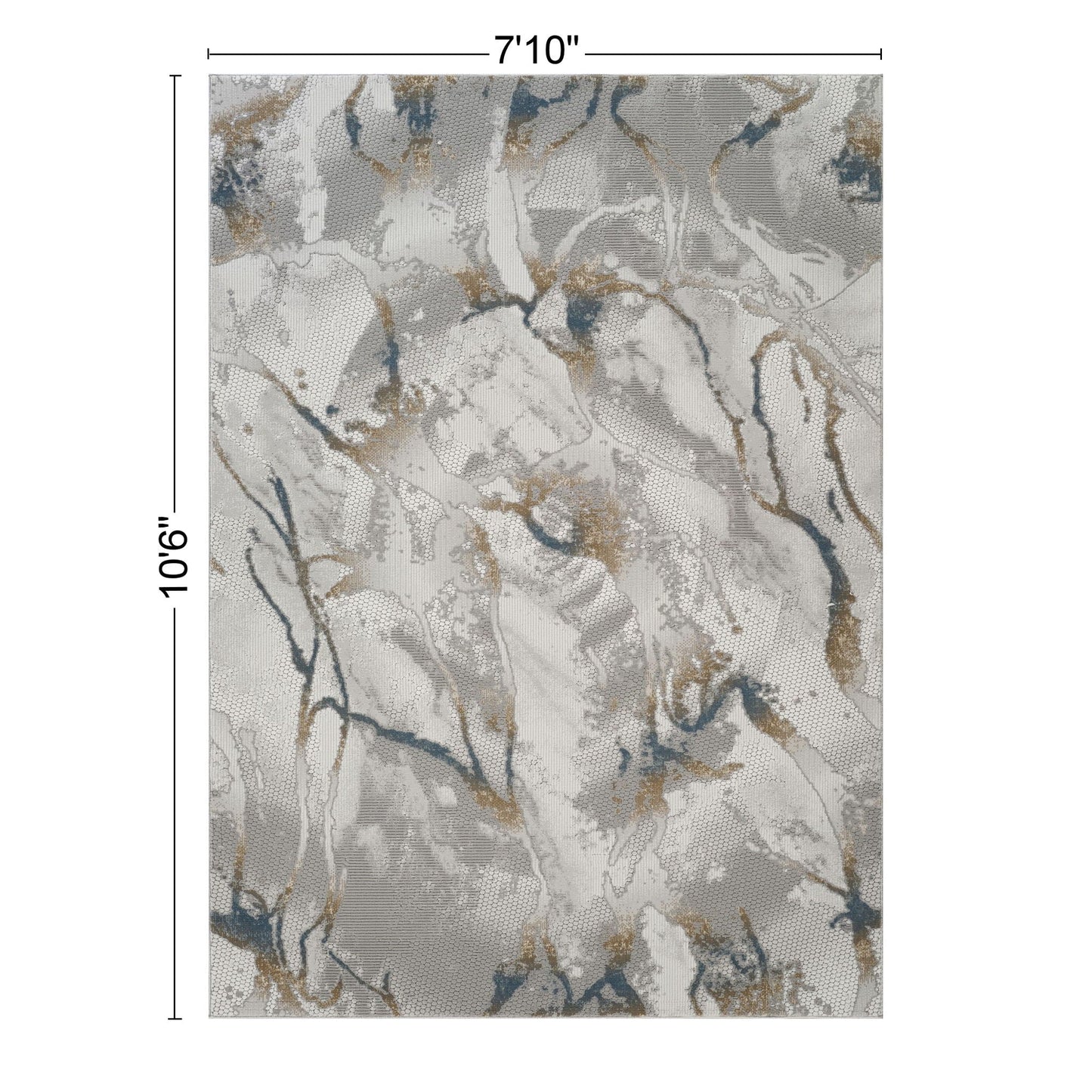 Geometrix - Area Rug With 3D Effect