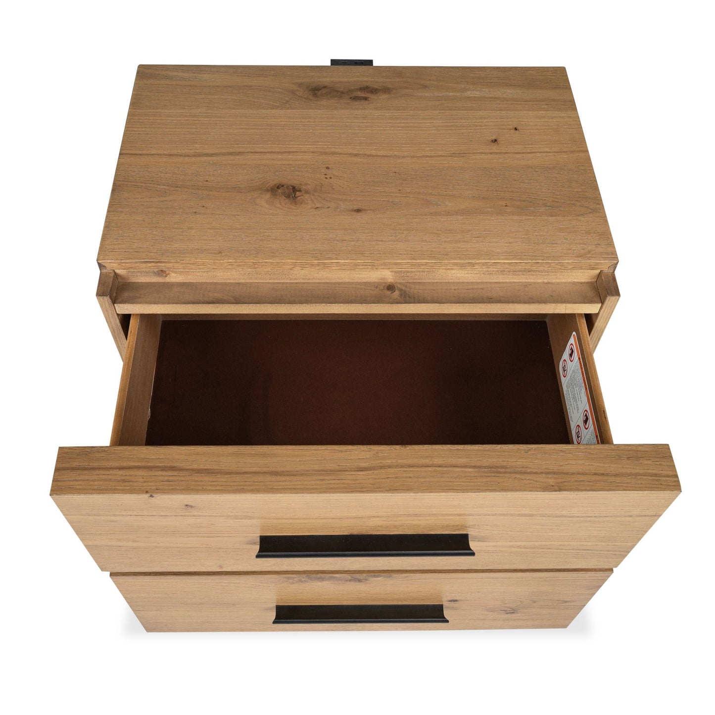 Davenport - Drawer Nightstand - Rustic Caramel