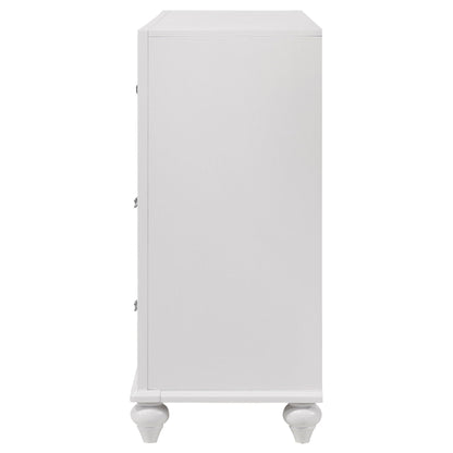 Barzini 7-drawer Dresser White