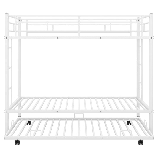 Twin Over Twin Bunk Bed With Trundle