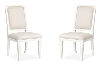 Willowbrook - Upholstered Side Chair (Set of 2) - Egg Shell White