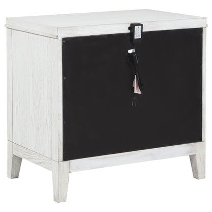 Marielle 5-piece Eastern King Bedroom Set Distressed White