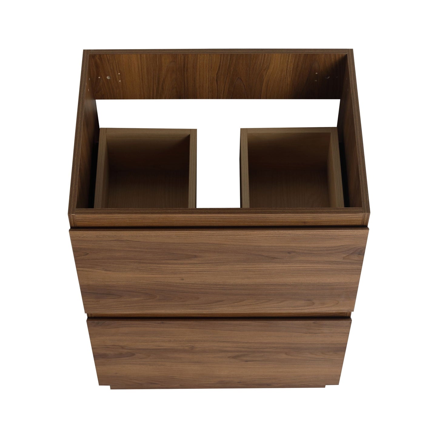 Modern Freestanding Bathroom Vanity Cabinet With Double Drawer