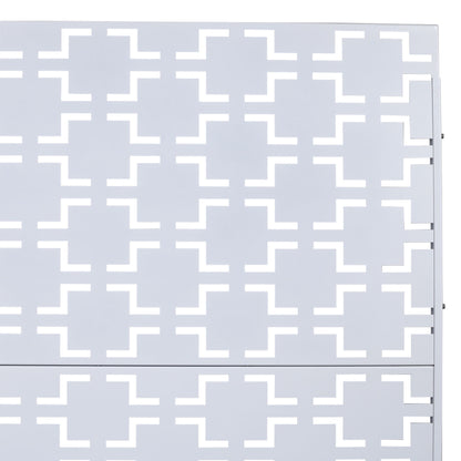 Outdoor & Indoor Metal Privacy Freestanding Decorative Screen