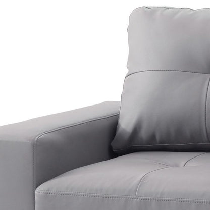 Upholstered Track Arm Loveseat For Cozy Spaces