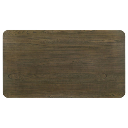 Biloxi 71-inch Rectangular Wood Dining Table Greyish Brown