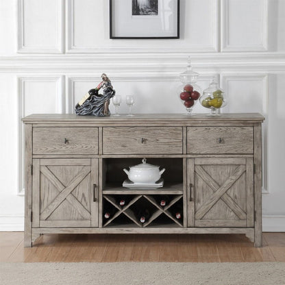 Rocky - Server - Gray Oak