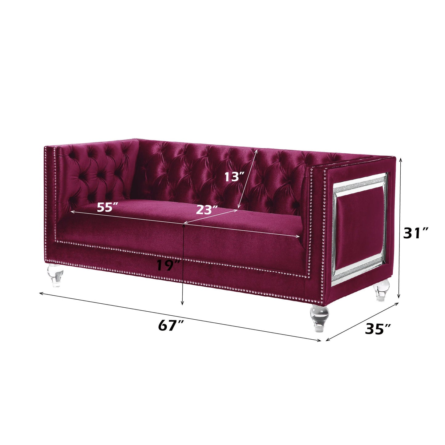Heibero - Loveseat