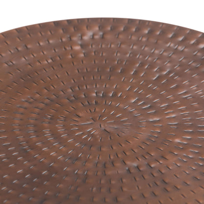 Griffen - Handcrafted Metal Storage Accent Table