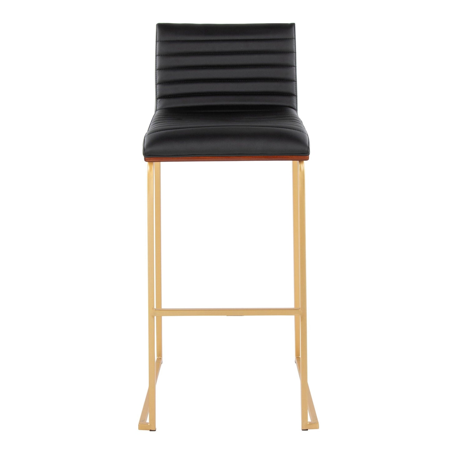 Mason Mara - Contemporary Versatile Desig Fixed Height Barstool (Set of 2)