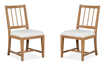 Lindon - Dining Side Chair With Upholstered Seat (Set of 2)