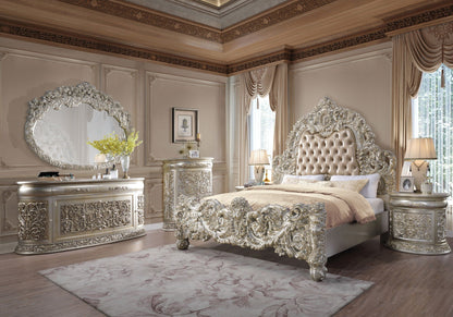 Sorina - Nightstand - Antique Gold