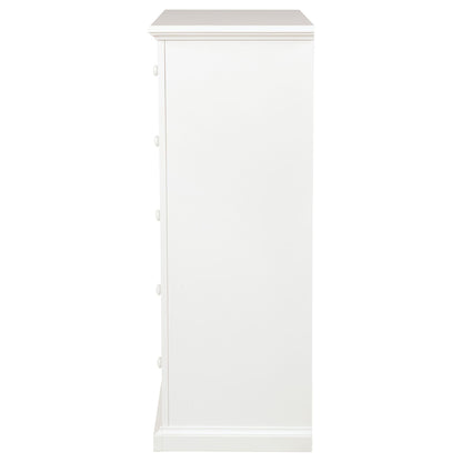 Sumerlin 6-drawer Bedroom Chest of Drawers White