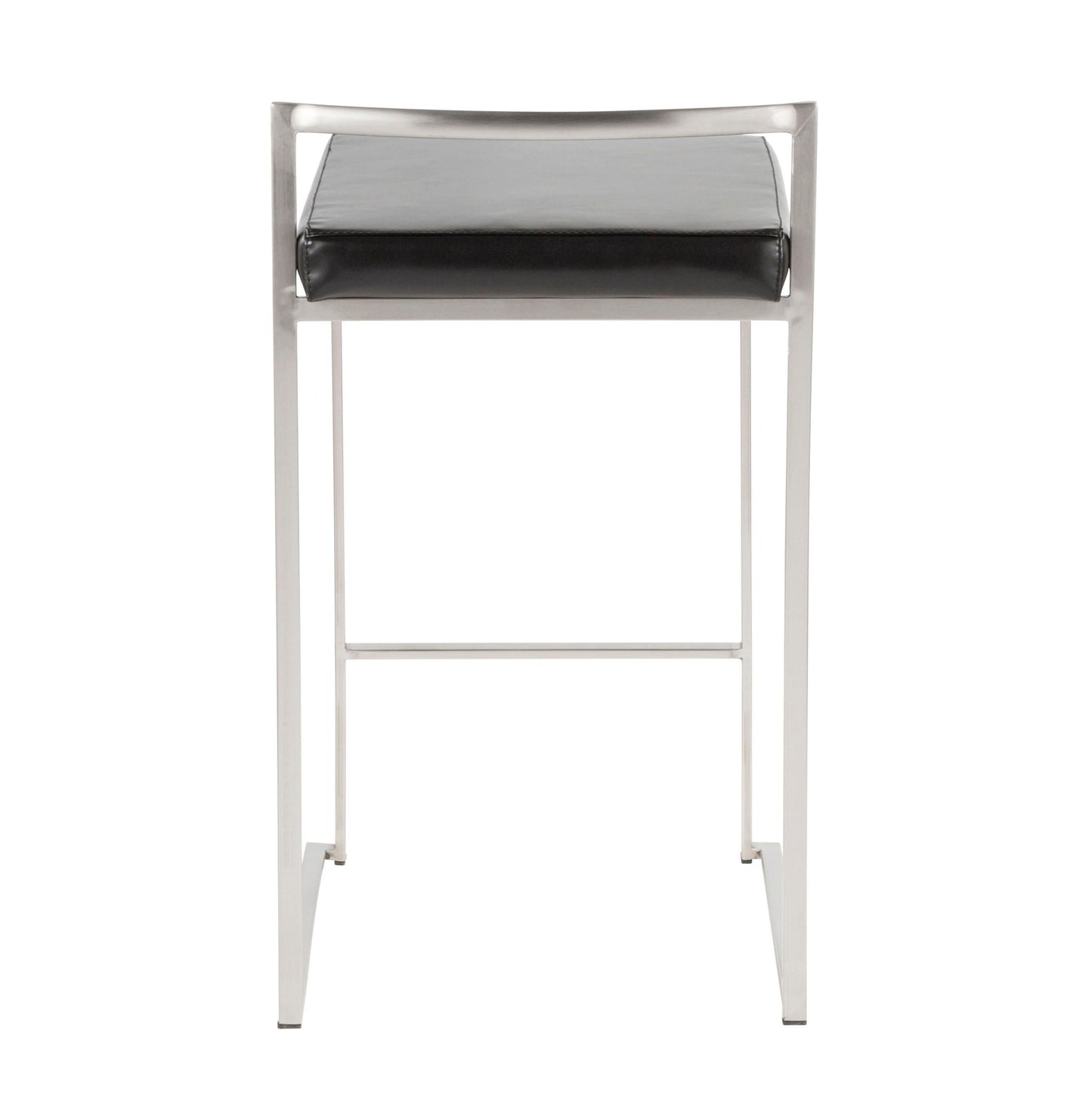 Fuji - Contemporary, Stackable Elegant Counter Stool (Set of 2)