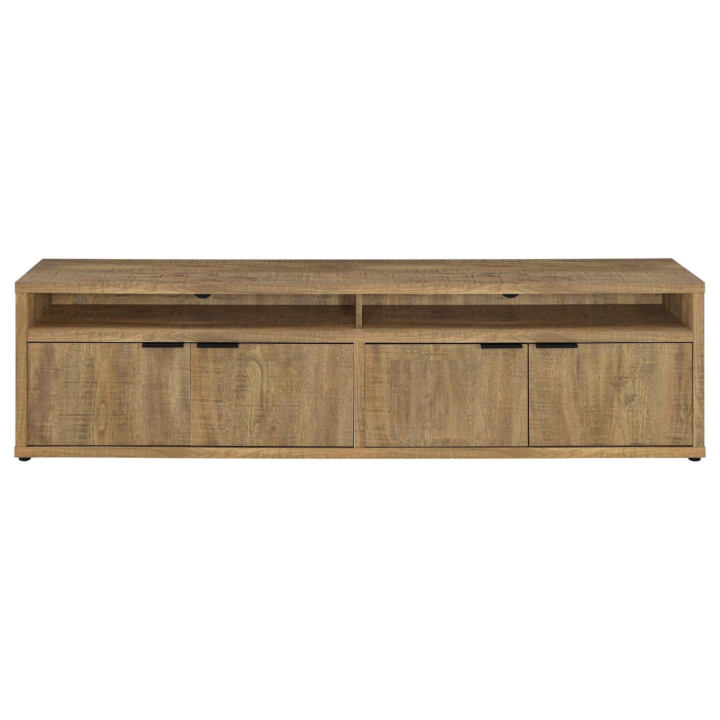 Sentnor 79-inch 4-door Engineered Wood TV Stand Media Console Mango
