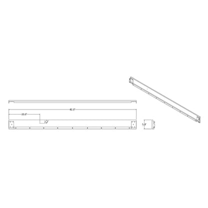 Adelaide - 5 Pieces With LED Set