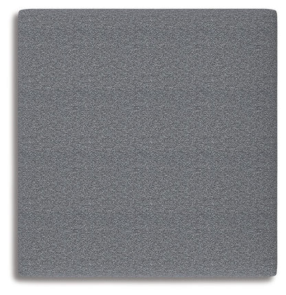 Bealton - Oversized Accent Ottoman - Salt And Pepper