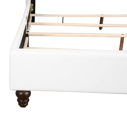 Upholstered Bed Transitional