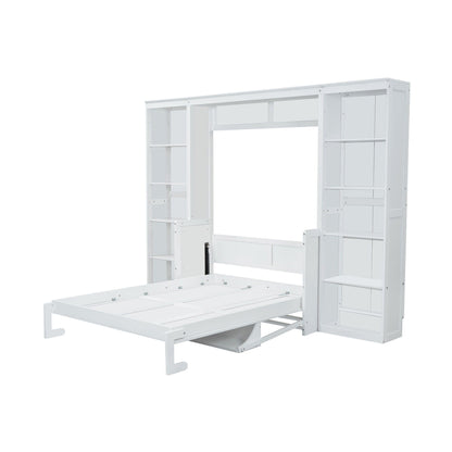 Murphy Bed With Desk And Bookshelf