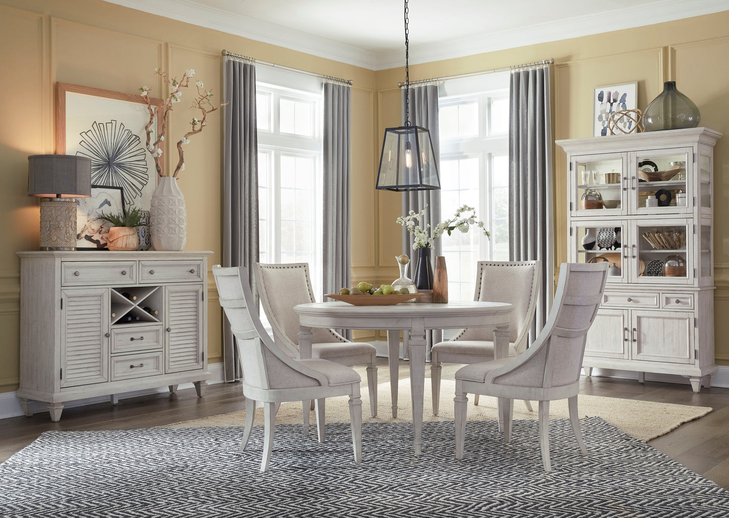 Newport - Bench With Upholstered Seat - Alabaster