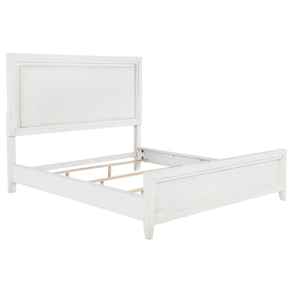 Marielle 5-piece Cal King Bedroom Set Distressed White