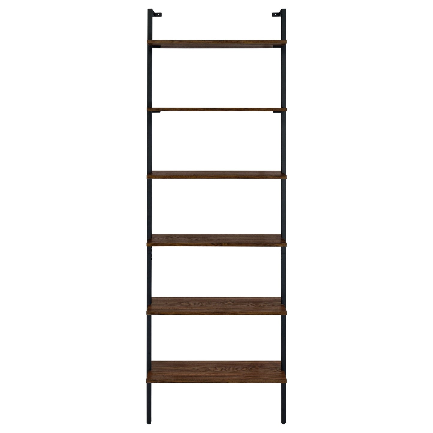 Owens 96-inch 6-shelf Wall Bookshelf Walnut