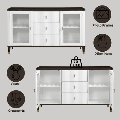 Carena - Server - White & Brown