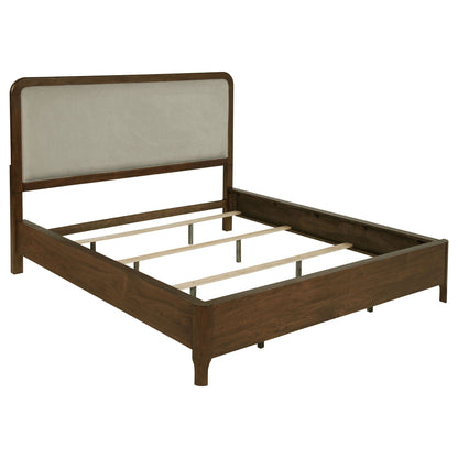 Maderia 5-piece California King Bedroom Set Walnut