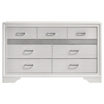 Miranda 9-drawer Dresser White