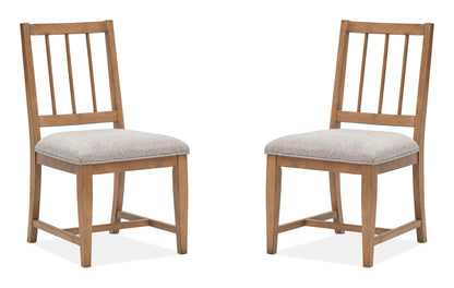 Lindon - Dining Side Chair With Upholstered Seat (Set of 2)