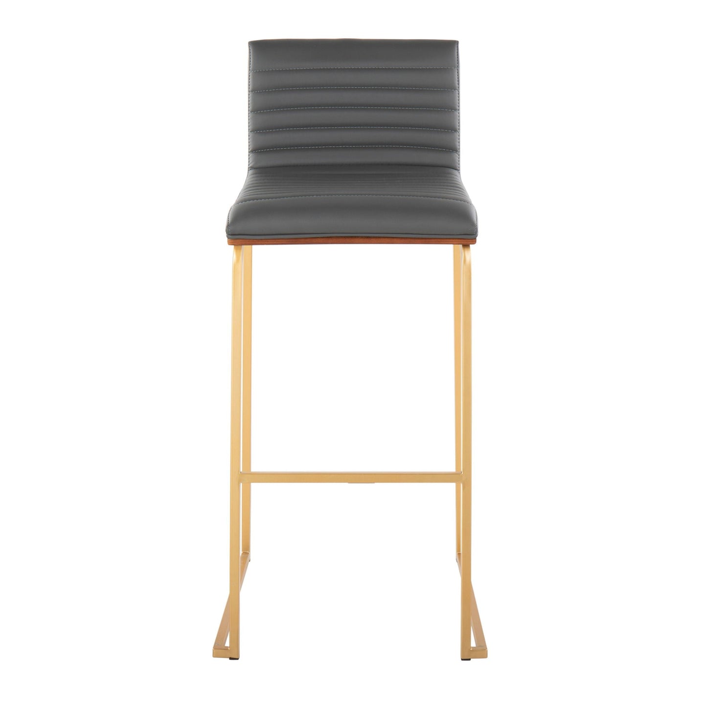 Mason Mara - Contemporary Versatile Desig Fixed Height Barstool (Set of 2)
