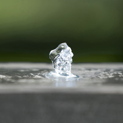 Indoor Outdoor Water Fountain, Unique Broken Urn Fountain Chic Dynamic Modern Design With Light For Garden