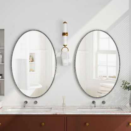 Art Oval Retro Mirror, Wall Hanging