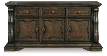 Maylee - Dining Room Buffet - Dark Brown