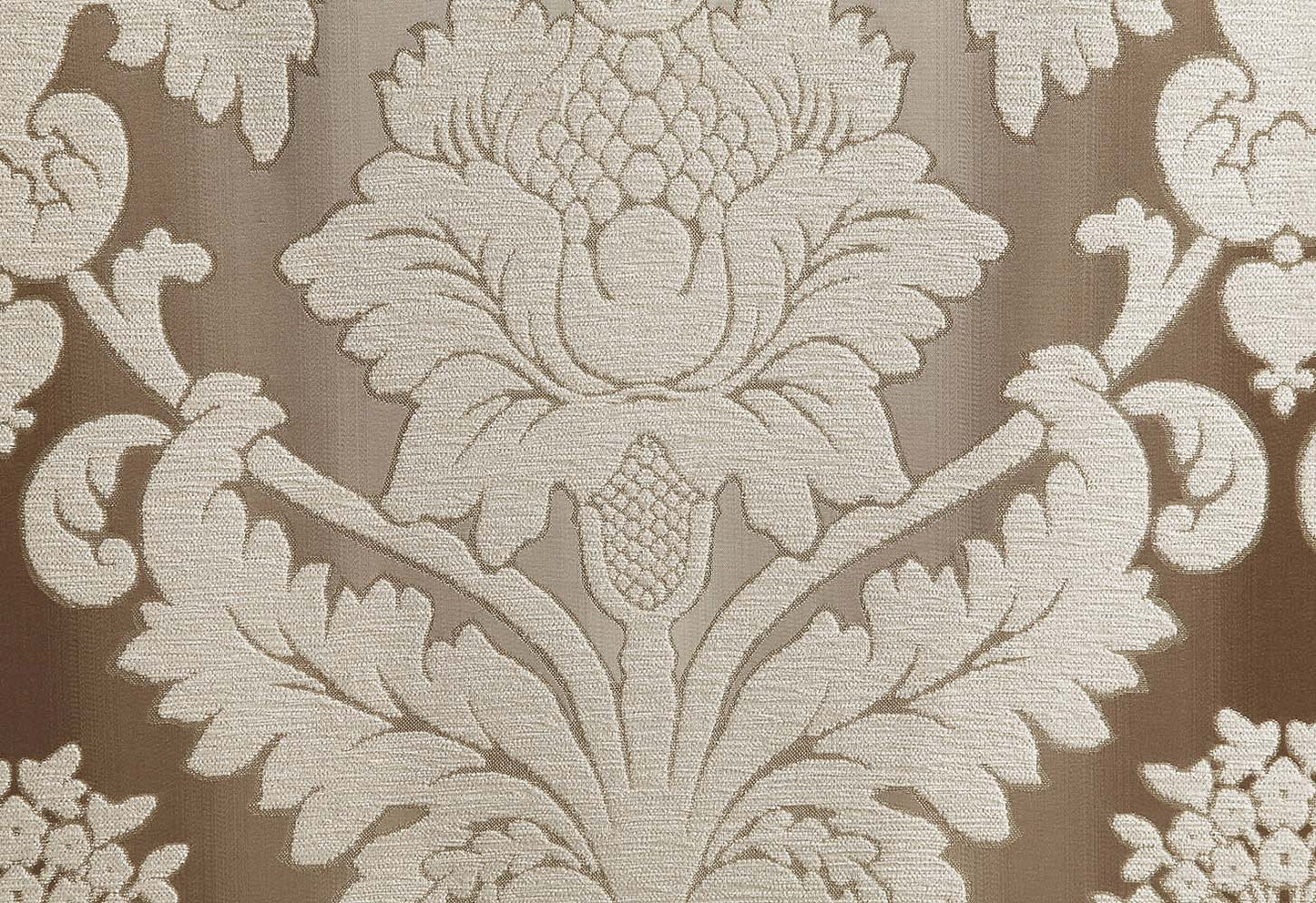 Vanaheim - Loveseat With 5 Pillows - Fabric & Antique White