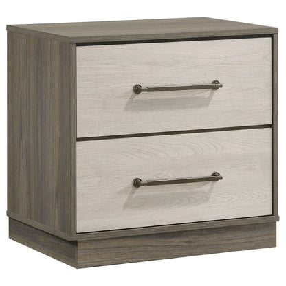Fenwick 4-piece California King Bedroom Set Grey Oak