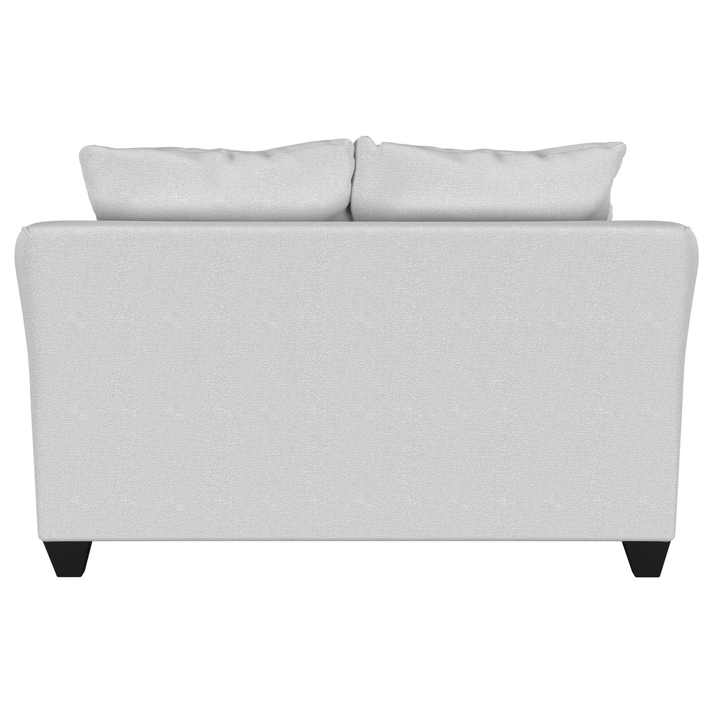 Salizar Upholstered Flared Arm Loveseat Sand