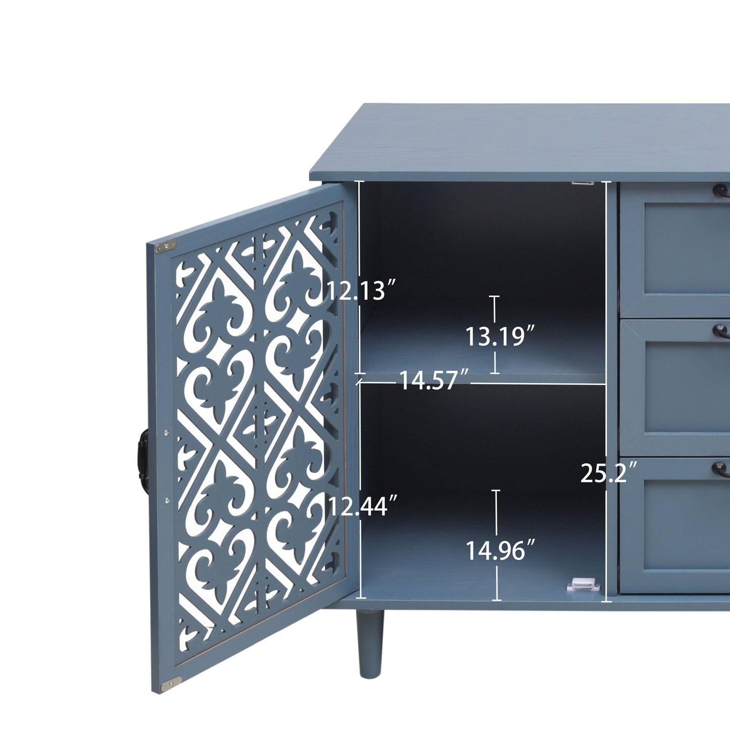 2 Door 3 Drawer Cabinet