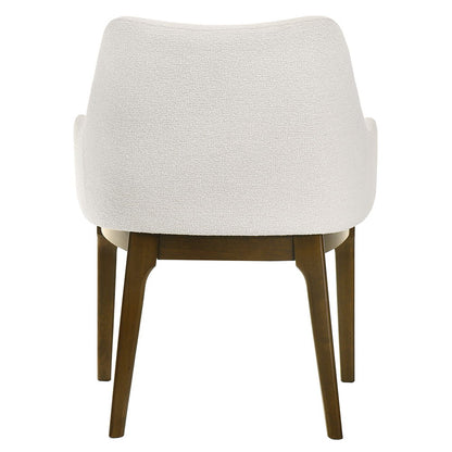 Kasha - Side Chair (Set of 2) - Chenille / Vintage Oak