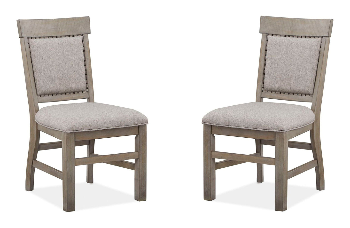 Tinley Park - Dining Side Chair With Upholstered Seat & Back (Set of 2) - Dove Tail Gray