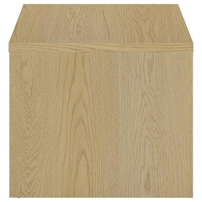 Canoga 2-piece Lift Top Cocktail Coffee Table Set Light Oak