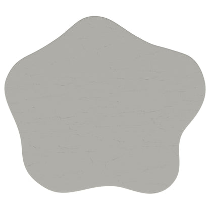 Perth 20-inch Side Table with Cloud-Shaped Top Off White