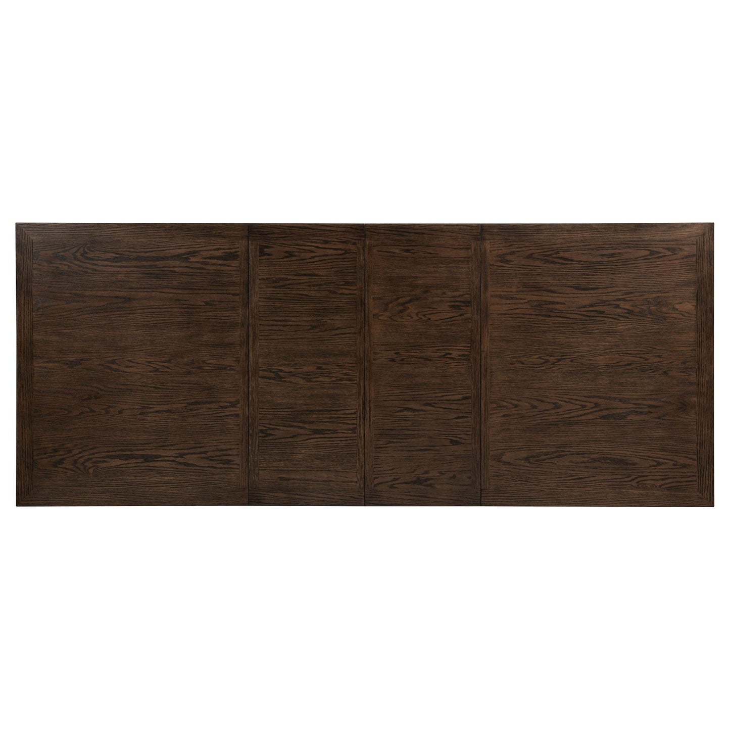 Ridgewell 9-piece Rectangular Trestle Dining Set Dark Oak