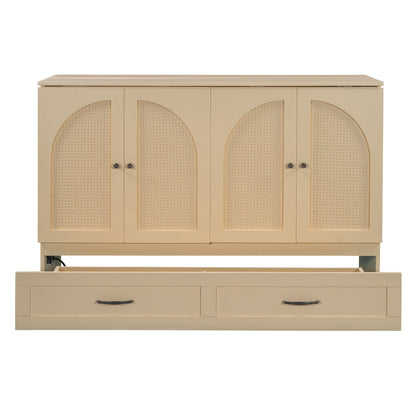 Murphy Bed With Large Drawers