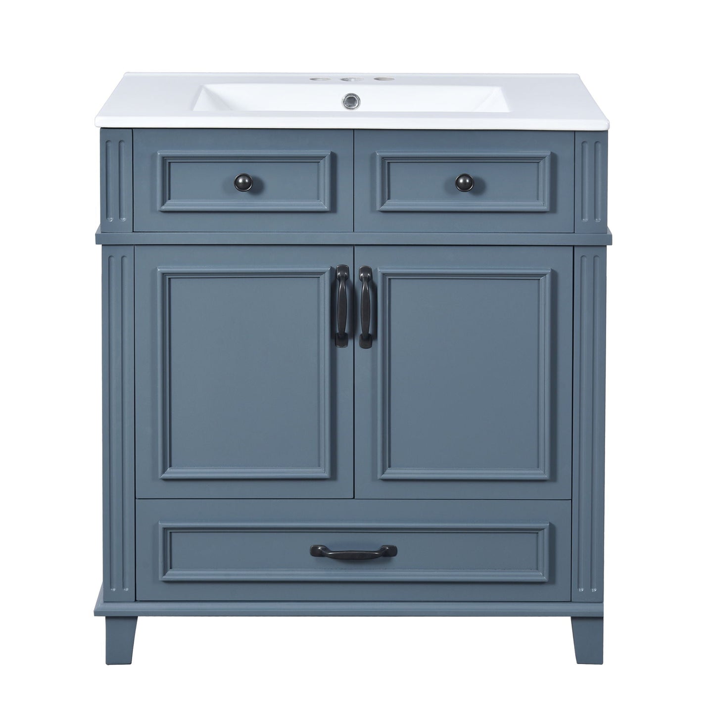 Bathroom Vanity With Sink, Storage Cabinet