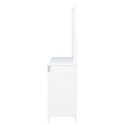 Gracemont 8-drawer Bedroom Dresser with Mirror White